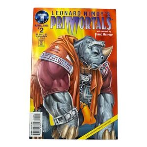 Leonard Nimoy's Primortals #2 April 1995 Comic Book Game Piece Trading Card‎